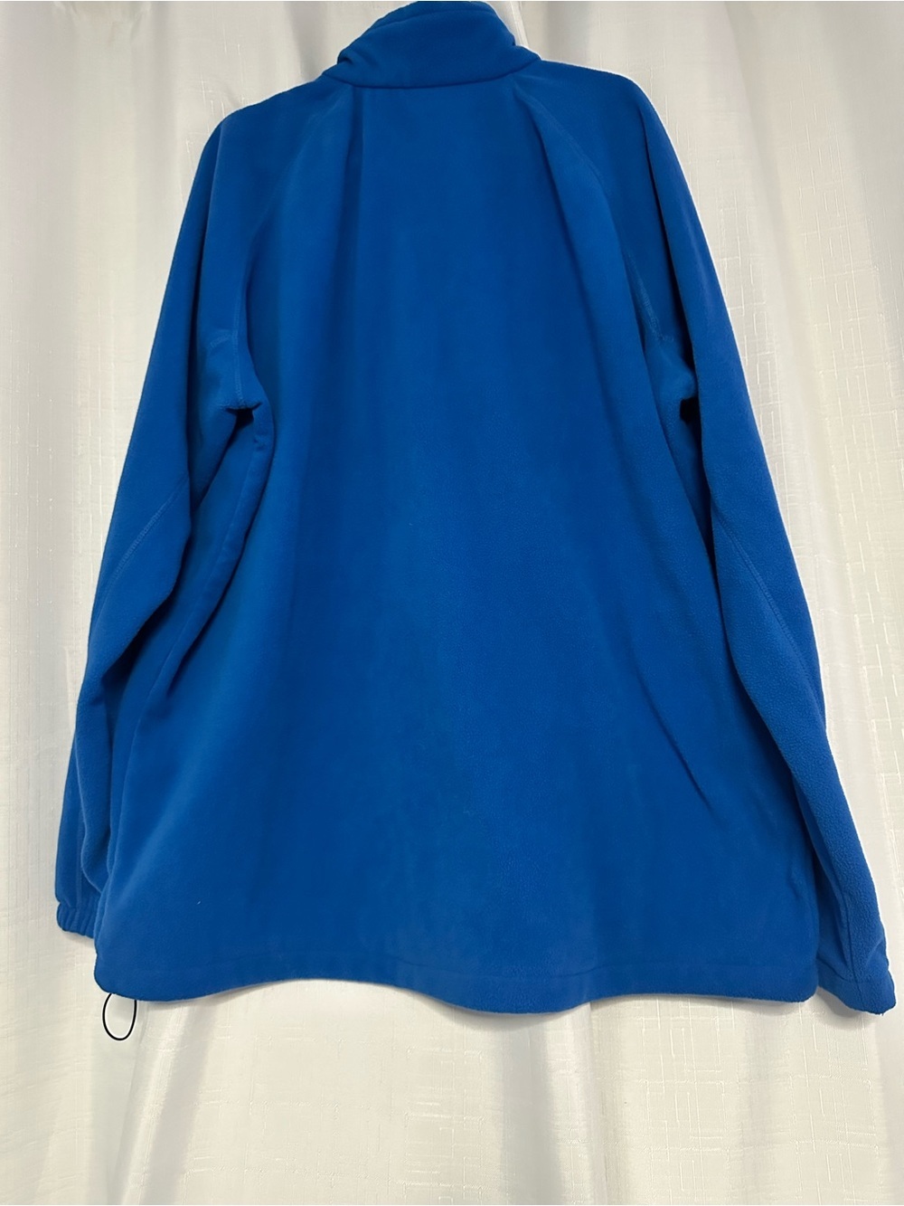 Columbia Sportswear Men’s 3XL Blue Full Zip Fleece Jacket Zip Pockets - Picture 6 of 6